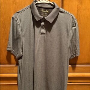 Tasso Elba Charcoal Polo Shirt
